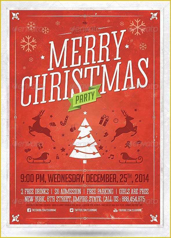 Christmas Concert Flyer Template Free Of 35 Best Psd event Flyer Templates Designmaz