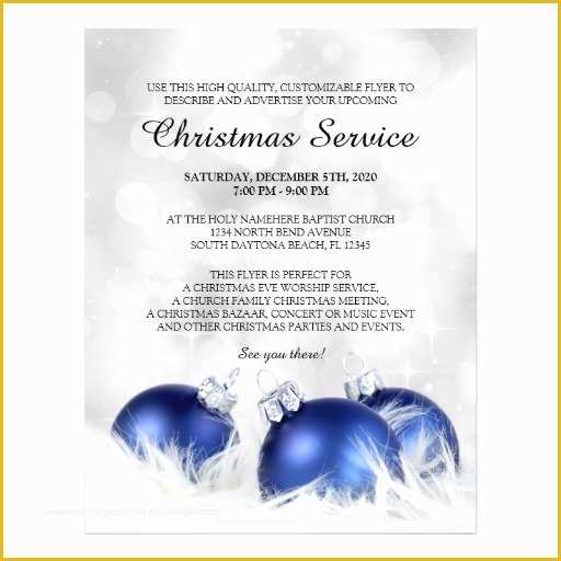 Christmas Concert Flyer Template Free Of All Categories Masterspy