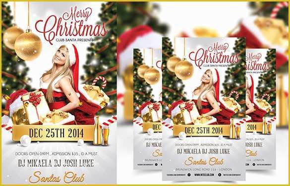 Christmas Flyers Templates Free Psd Of 60 Christmas Flyer Templates Free Psd Ai Illustrator