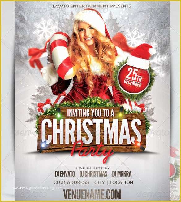Christmas Flyers Templates Free Psd Of 60 Christmas Flyer Templates Free Psd Ai Illustrator