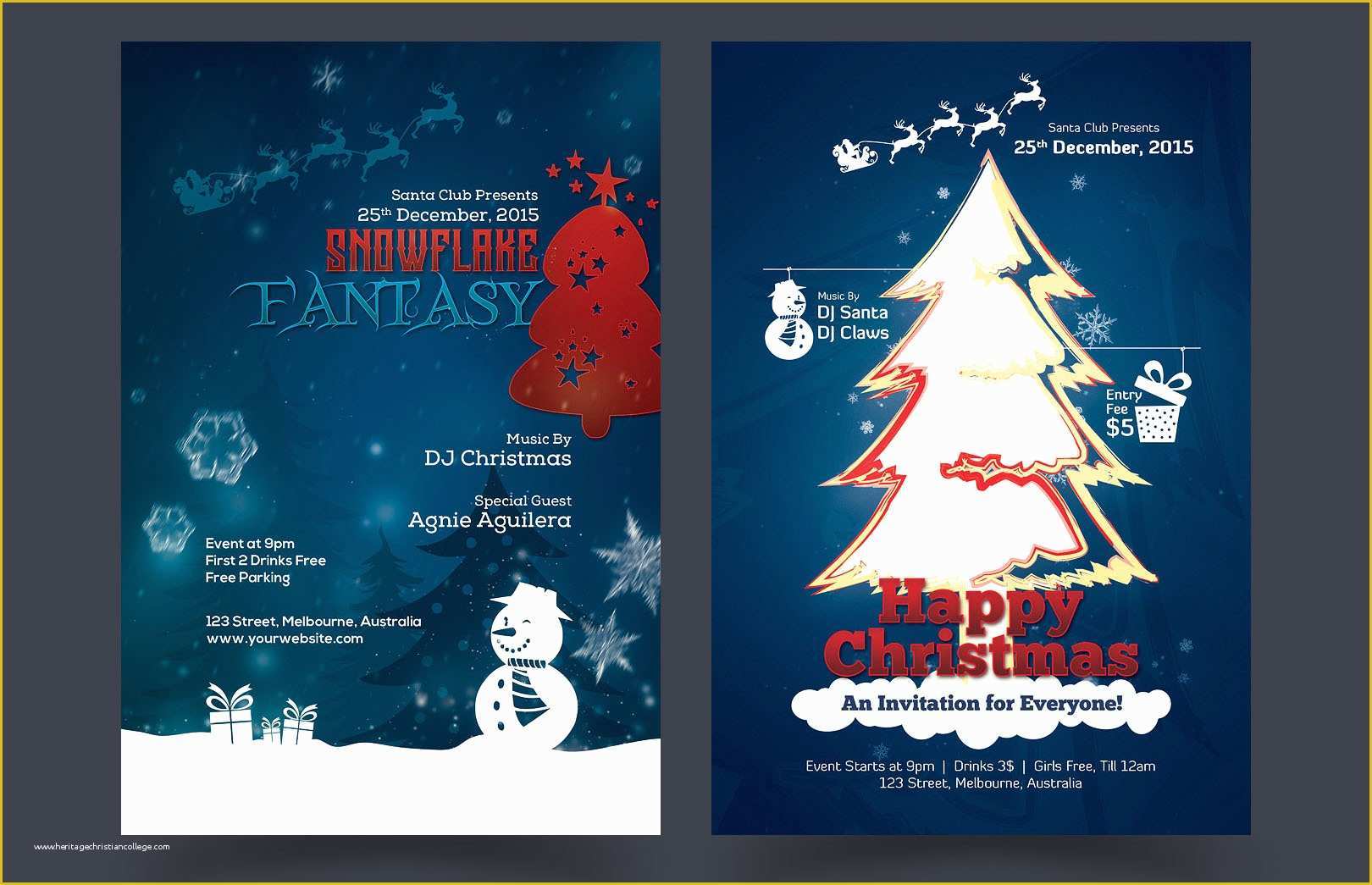 Christmas Flyers Templates Free Psd Of 70 Premium & Free Flyer Templates In Psd Download and