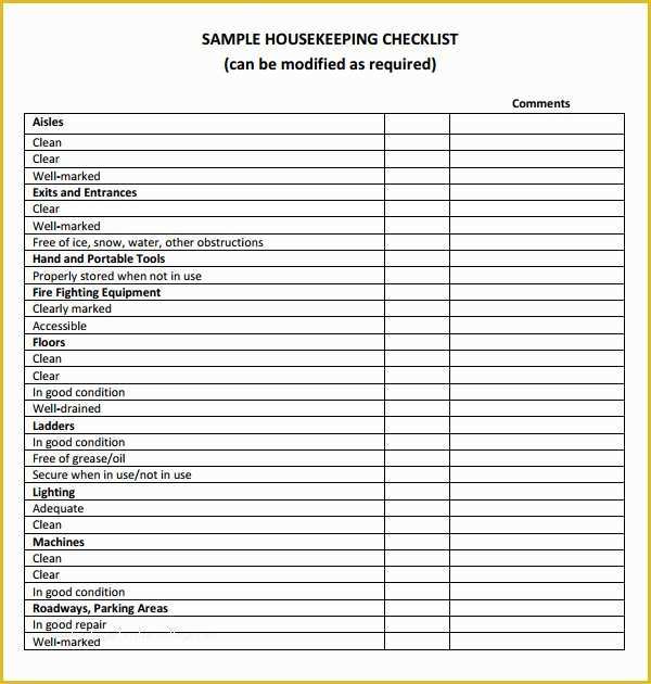 Cleaning Business Templates Free Of House Cleaning Checklist 6 Free Download for Pdf