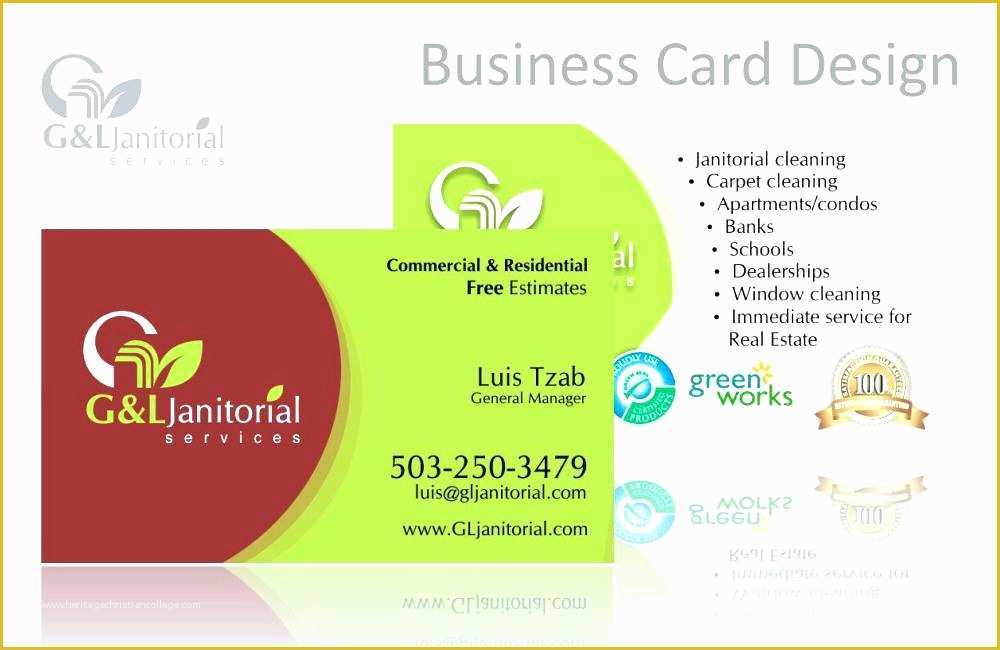 Cleaning Business Templates Free Of Housekeeping Business Cards Templates Free