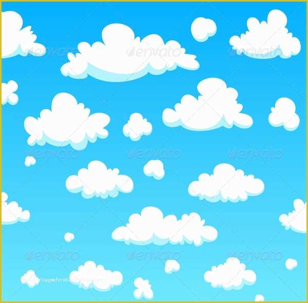 Cloud Template Free Of 18 Cloud Patterns Free Psd Ai Vector Eps format