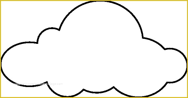 Cloud Template Free Of Cloud Clip Art at Clker Vector Clip Art Online