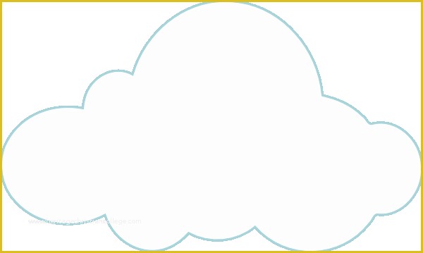 Cloud Template Free Of Cloud Clip Art at Clker Vector Clip Art Online