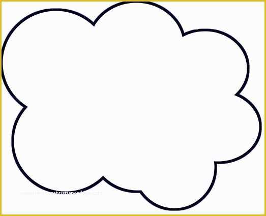 Cloud Template Free Of Diy Paper Cloud Mobile Tutorial