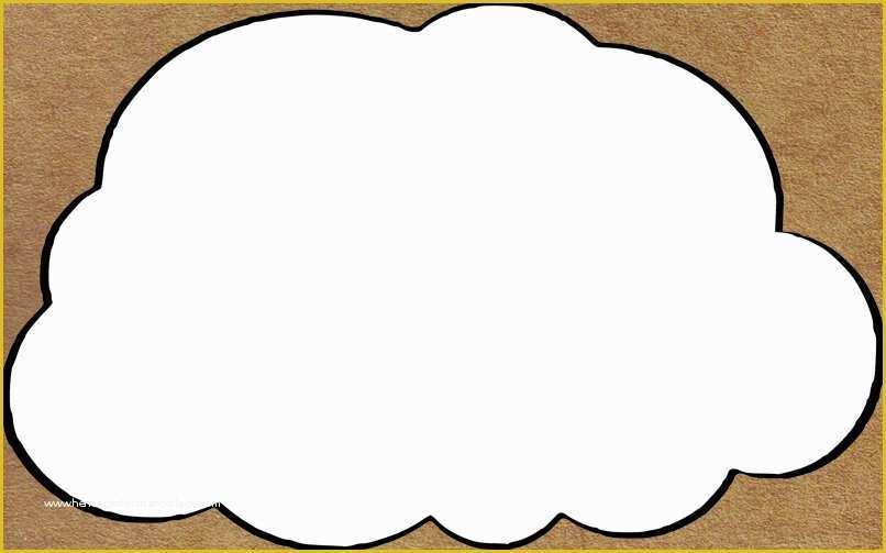 Cloud Template Free Of Diy Raindrop Cloud Pillow