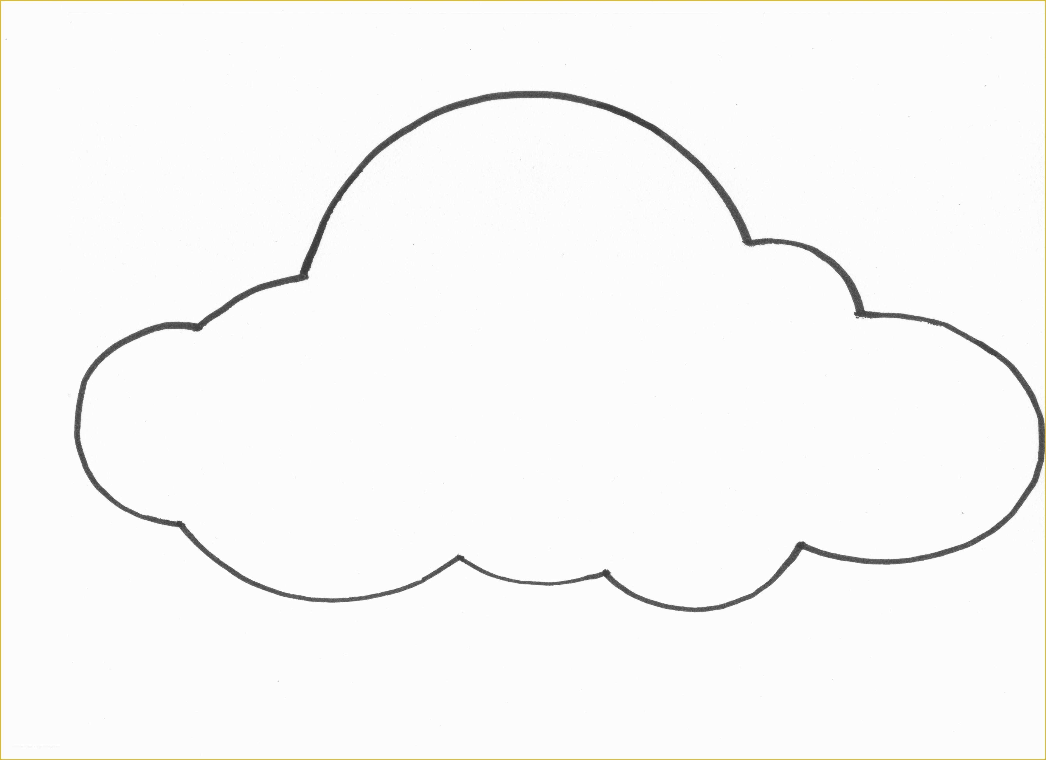 Free Printable Large Cloud Template Printable Templates Free