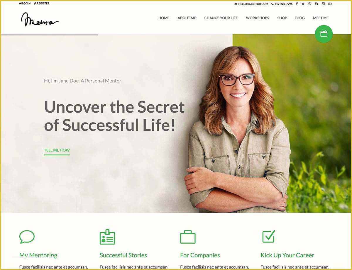 Coaching Website Templates Free Download Of 10 Best Coaching Wordpress themes 2018 athemes