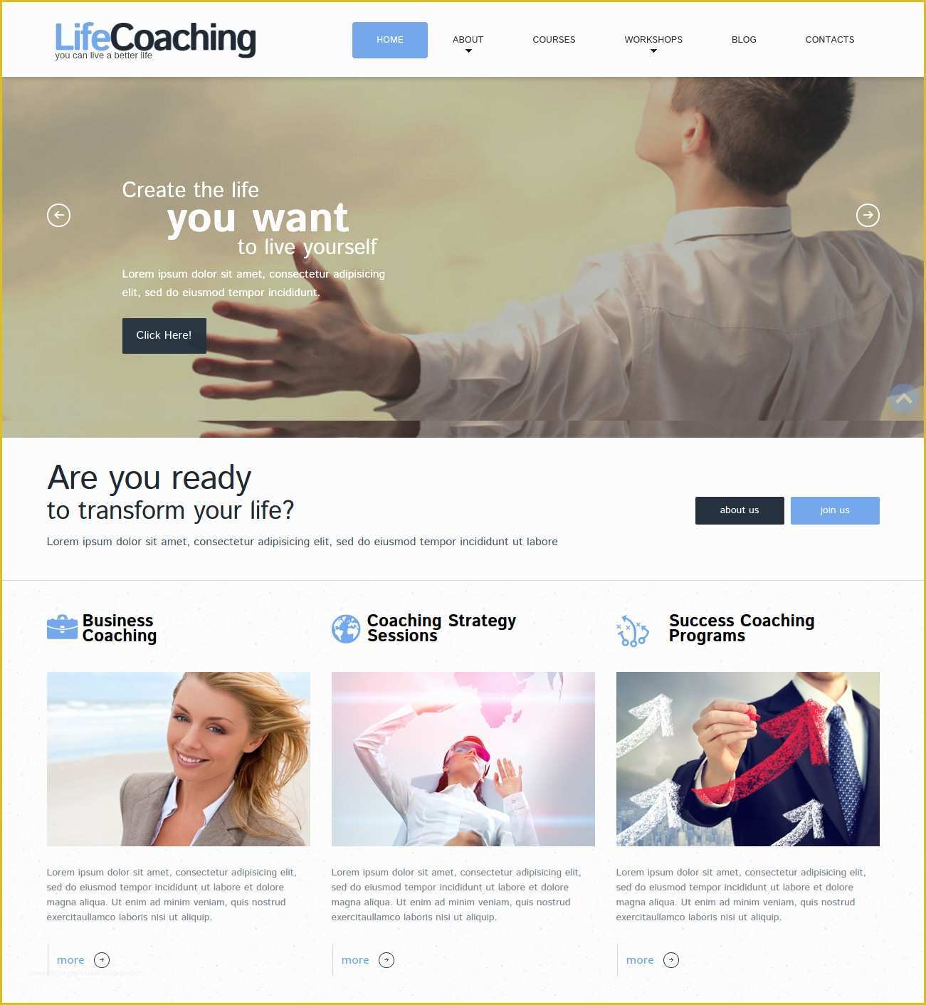 Best Coaching Website Templates