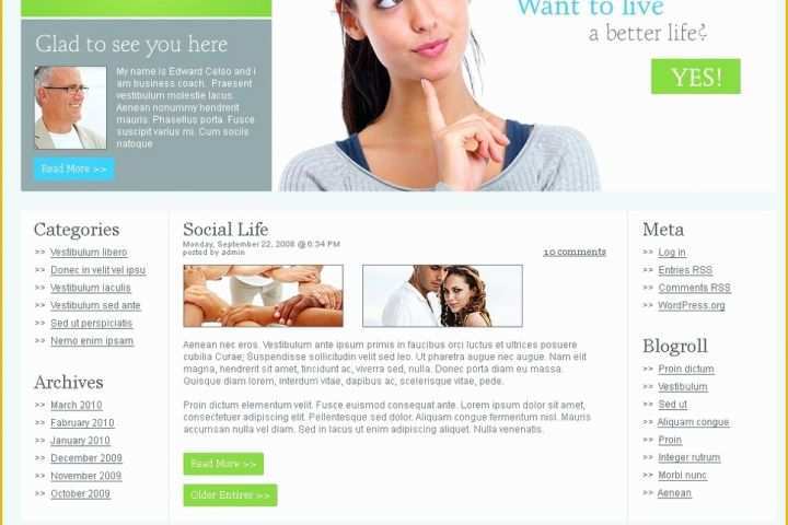 Coaching Website Templates Free Download Of Life Coach Wordpress theme Web Design Templates Website