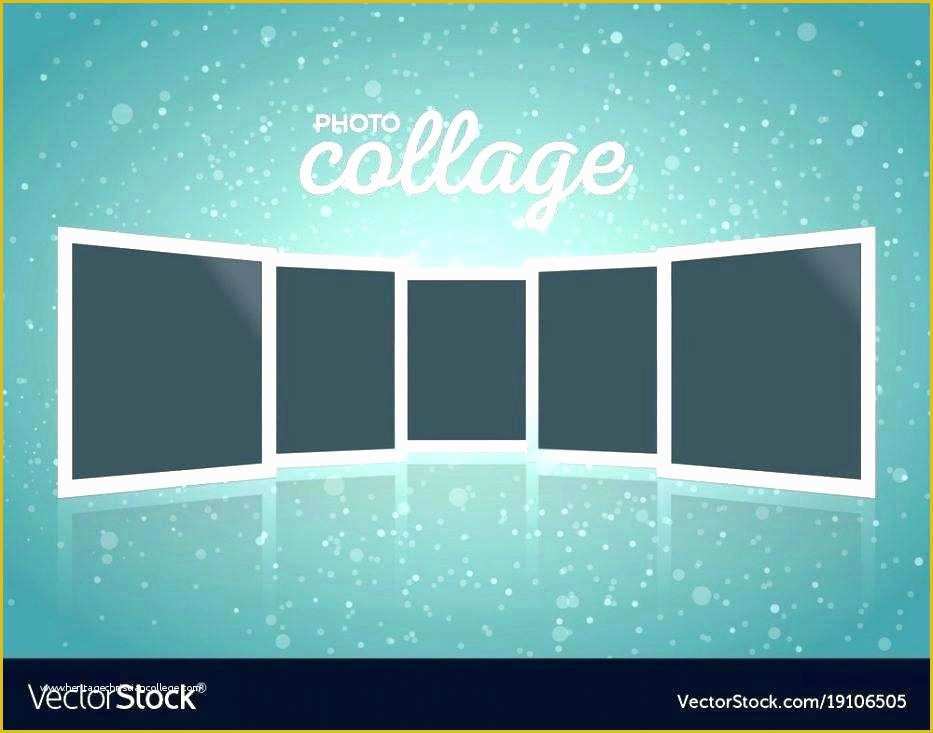 Collage after Effects Template Free Of Collage Template Vector Set Free Templates Download