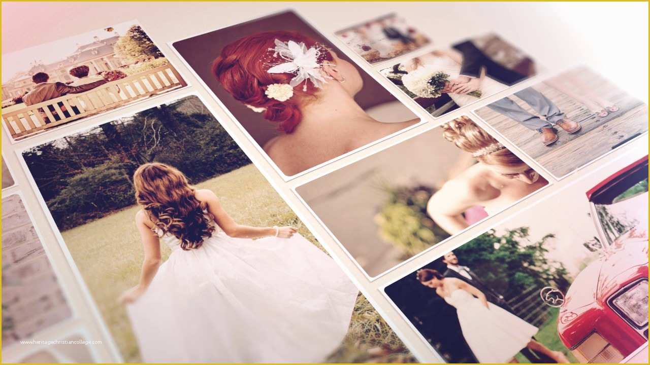 after effects templates photo collage gallery free download