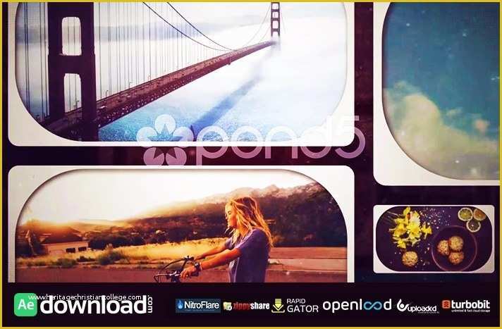 Collage after Effects Template Free Of Grid Photo Collage Free Download Template Pond5 Free