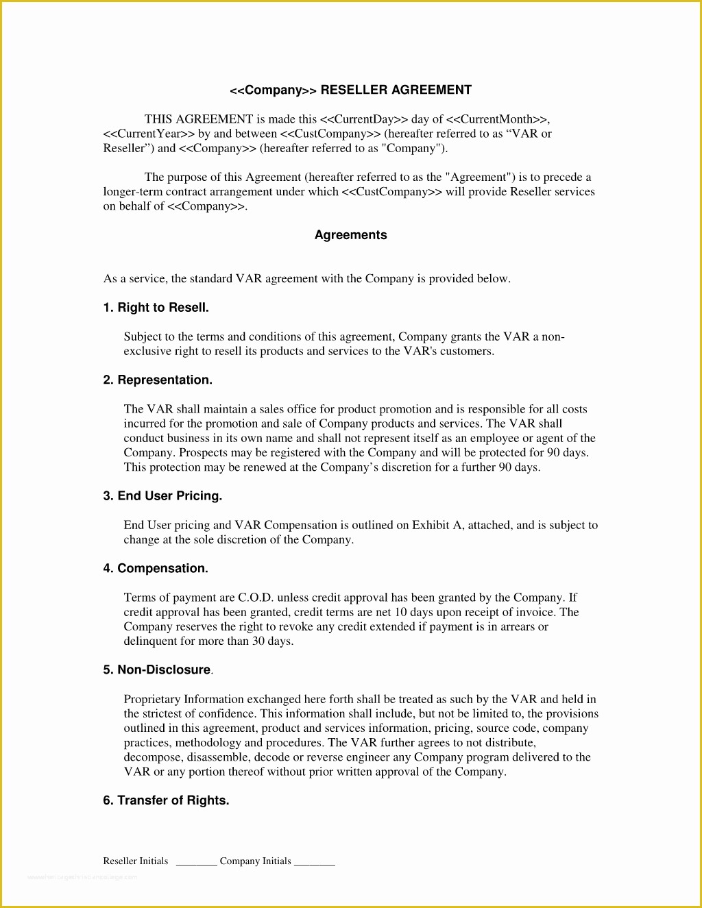 Commission Sales Agreement Template Free Of Contract Mission Contract Template