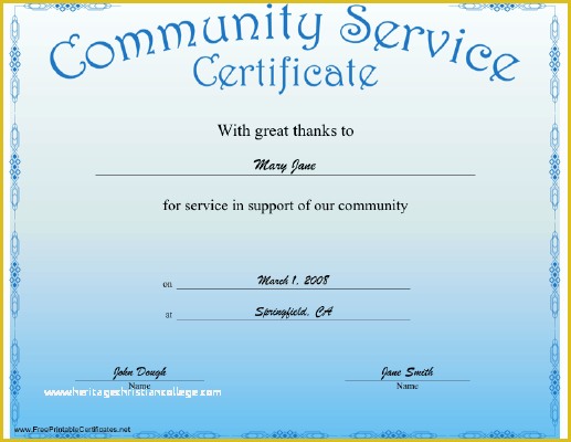 community-templates-free-download-of-free-munity-service-form-template-service-letter