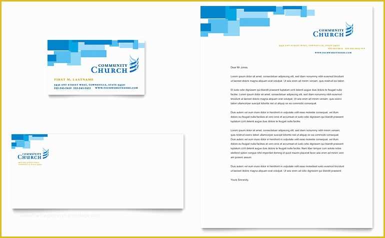 Community Templates Free Download Of Munity Church Business Card &amp; Letterhead Template