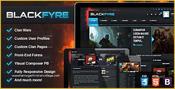 Community Templates Free Download Of [rg] themeforest – Blackfyre – Gaming Munity Wordpress