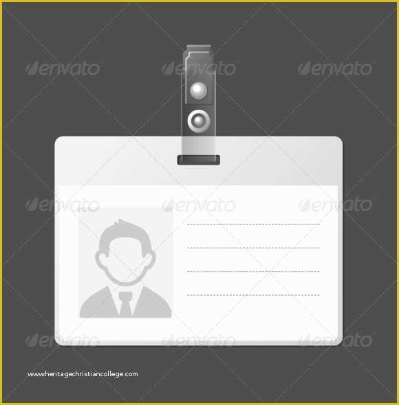 Company Id Template Free Of 10 Amazing Blank Id Card Templates