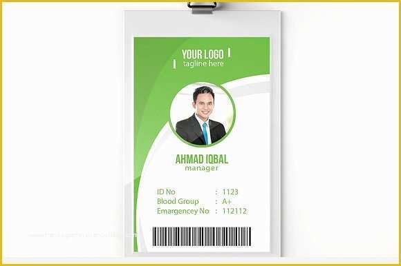 Company Id Template Free Of E Lovely Employee Id Card Template theoddvillepress