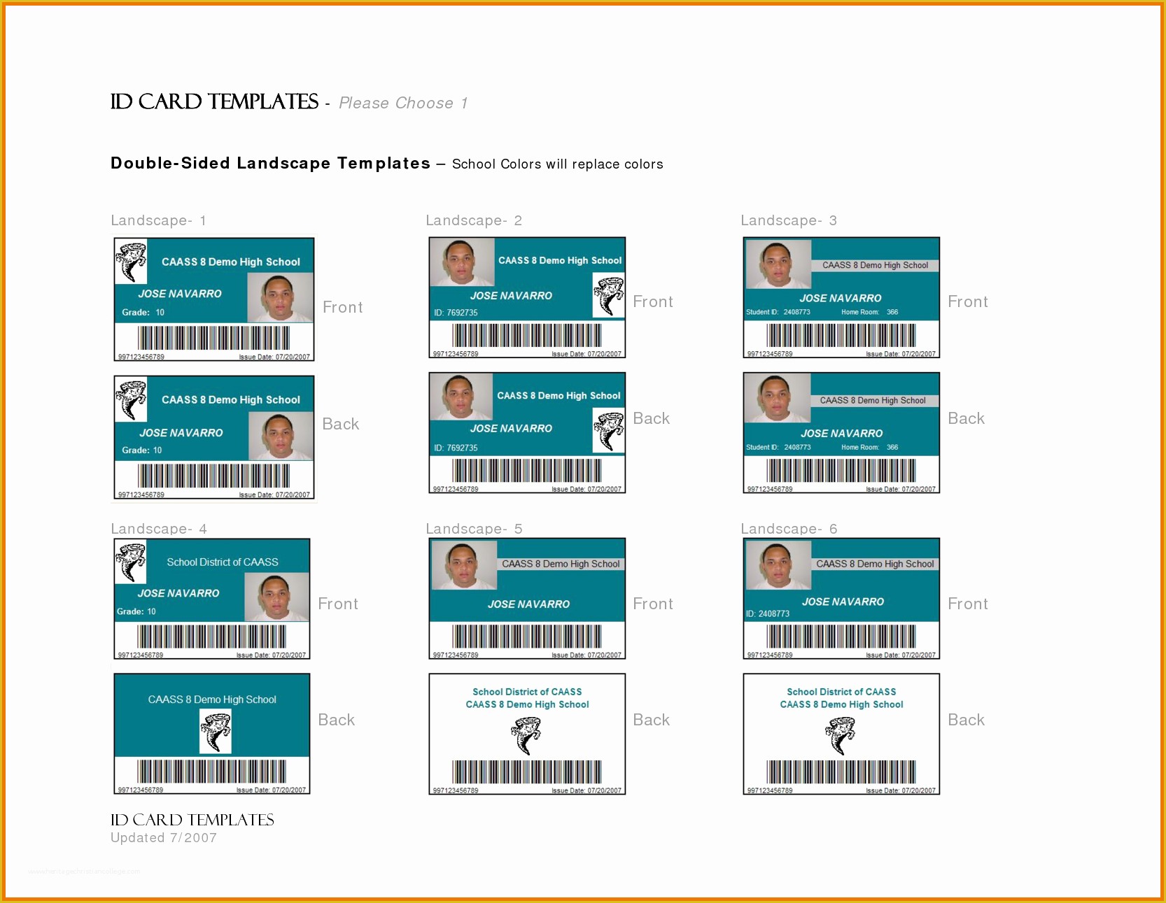 Company Id Template Free Of Pany Id Card Template Word Templates Data