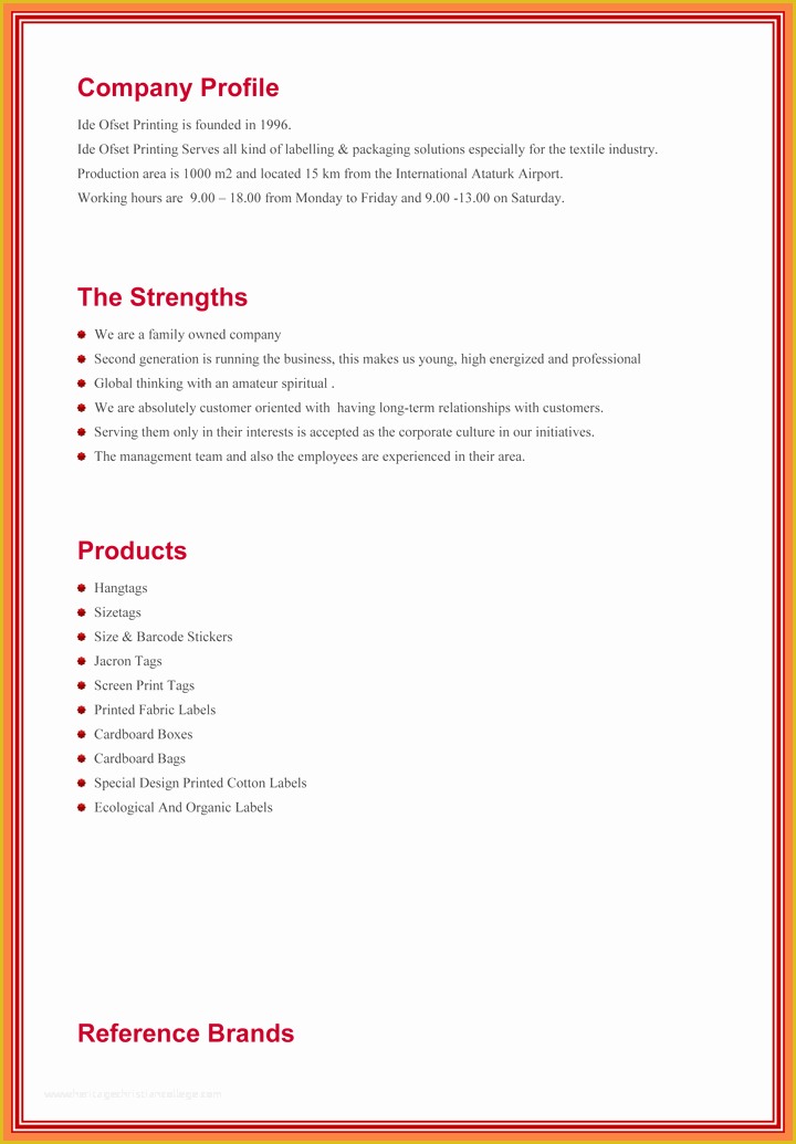 Company Profile after Effects Templates Free Download Of 8 Pany Profile format Template
