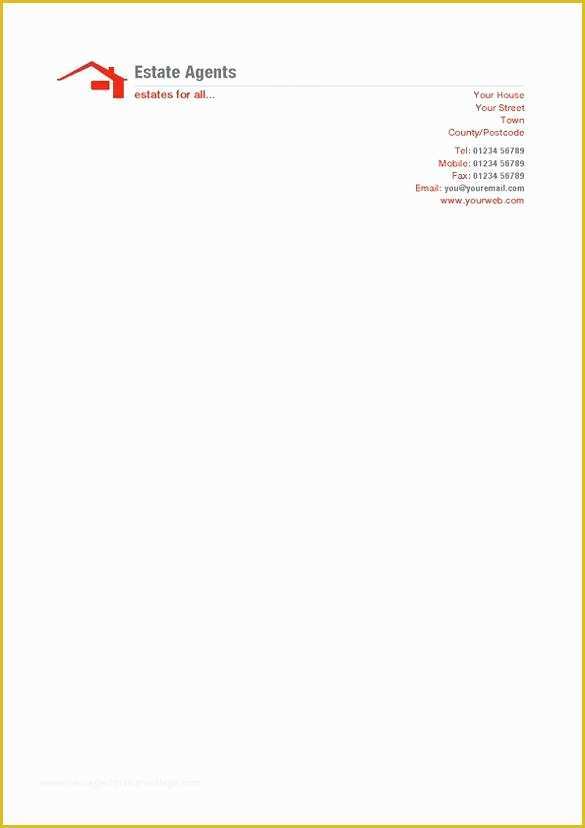 45 Construction Company Letterhead Template Free | Heritagechristiancollege