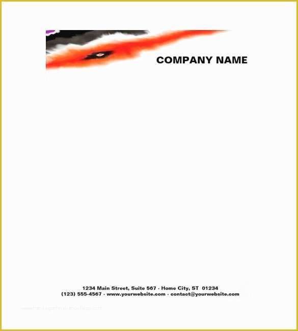 Construction Company Letterhead Template Free Of Construction Pany Letterhead