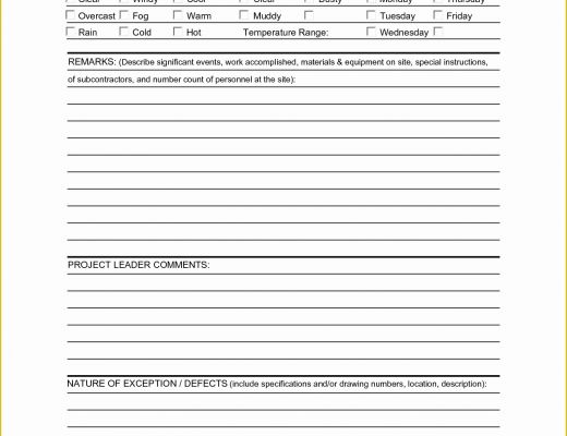 Construction Daily Report Template Free Of Best S Of Daily Report Template Word Employee Daily