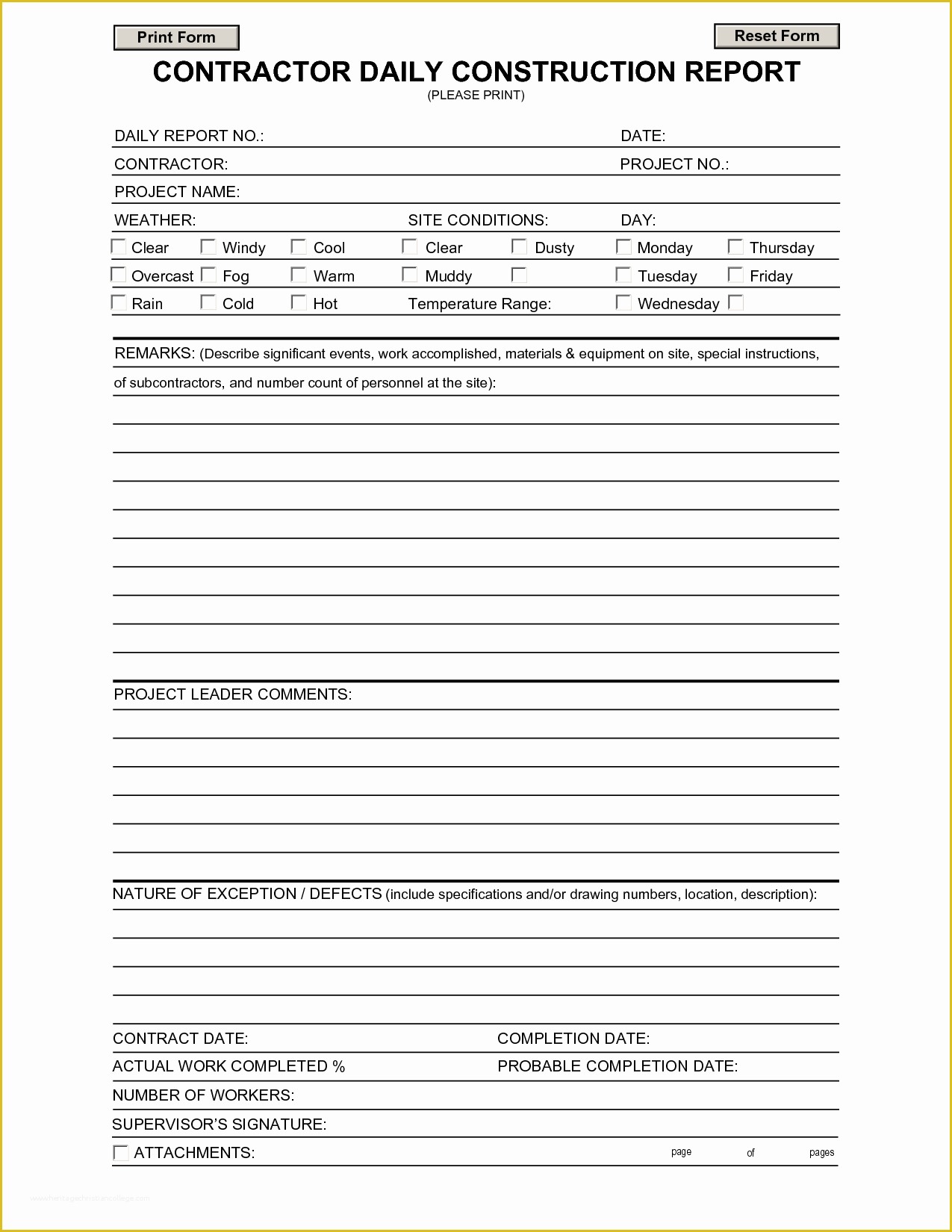 Construction Daily Report Template Free Of Best S Of Daily Report Template Word Employee Daily