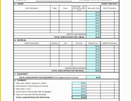 Construction Job Proposal Template Free Of Contractor Proposal Template 13 Free Word Document