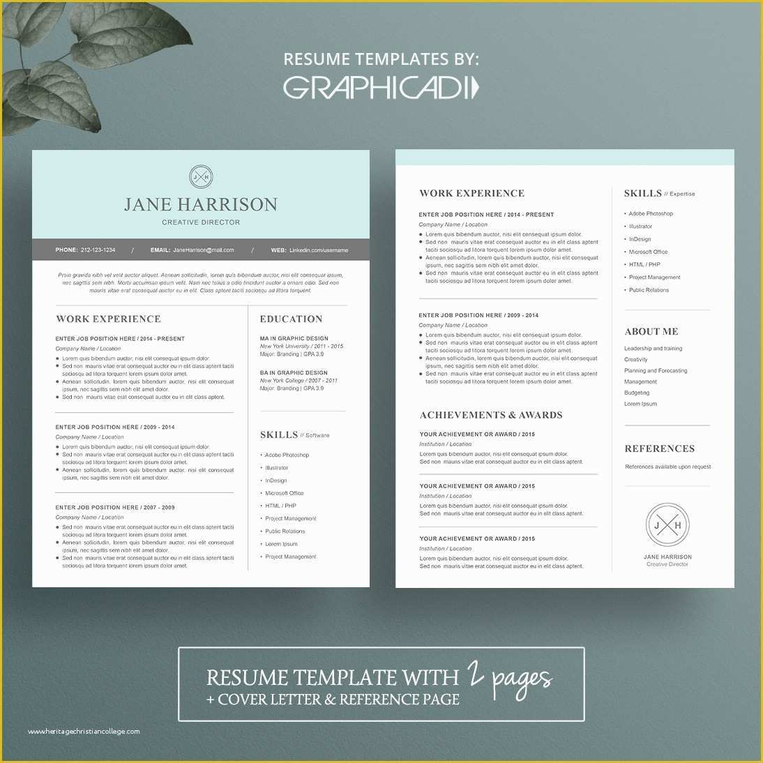 Contemporary Resume Templates Free Word Of Modern Resume Template for Microsoft Word Limeresumes
