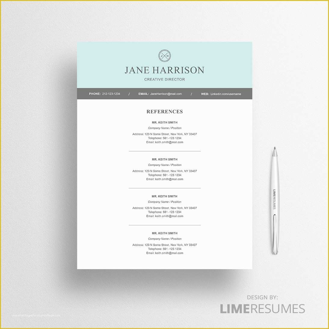 Contemporary Resume Templates Free Word Of Modern Resume Template for Microsoft Word Limeresumes