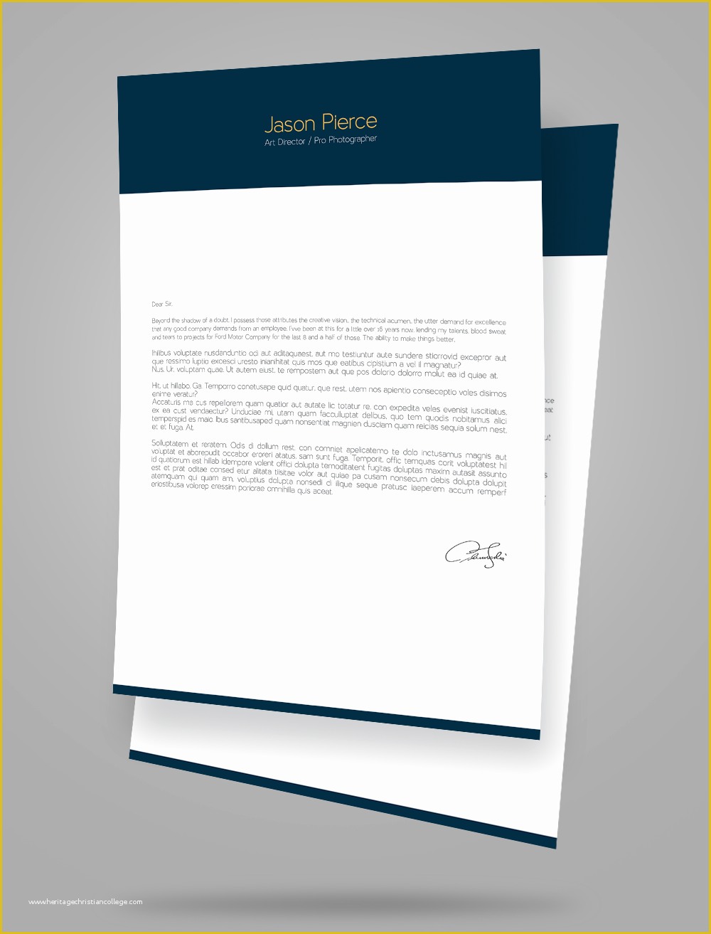 Cover Letter Design Template Free Of Creative Resume Cv Design Cover Letter Template 4 Psd