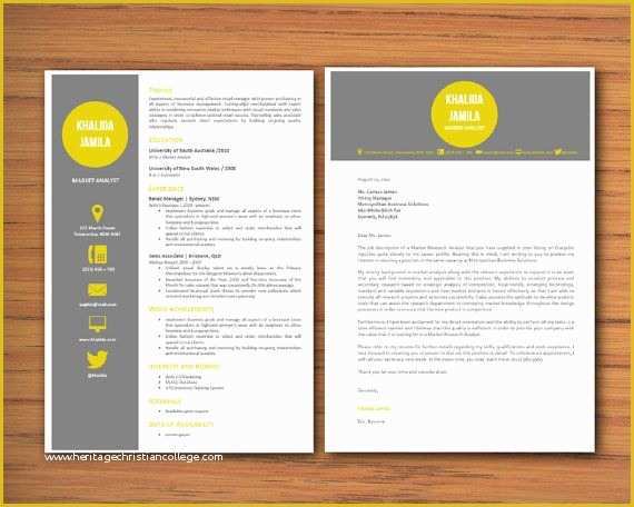 Cover Letter Design Template Free Of Modern Microsoft Word Resume and Cover Letter Template