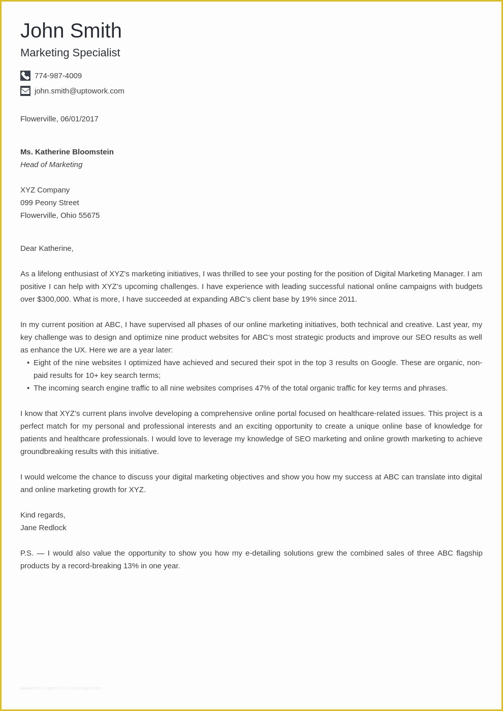 Cover Letter Template Free Download Of 20 Cover Letter Templates [download] Create Your Cover
