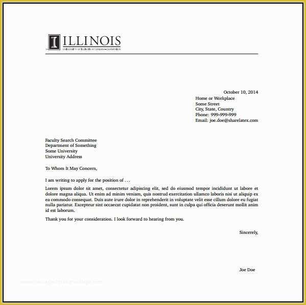 57 Cover Letter Template Free Download