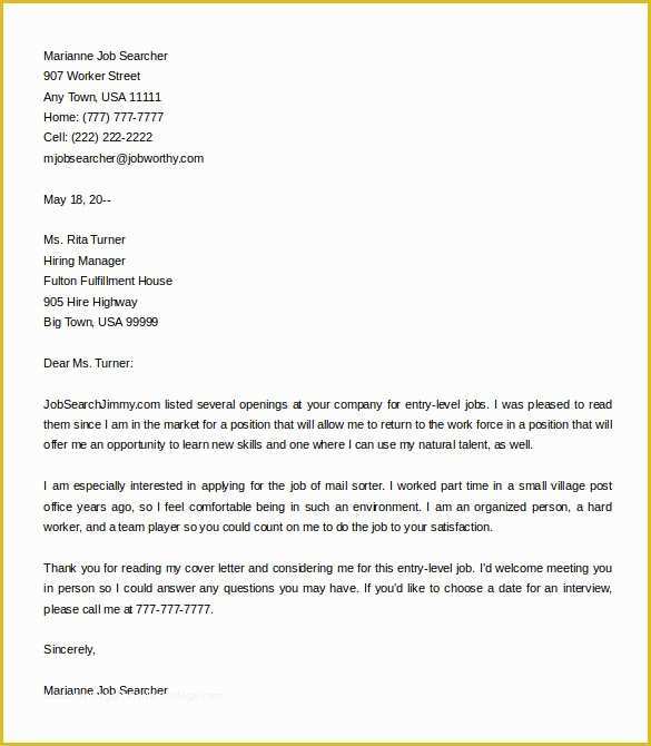 Cover Letter Template Word Free Download Of Cover Letter Template 20 