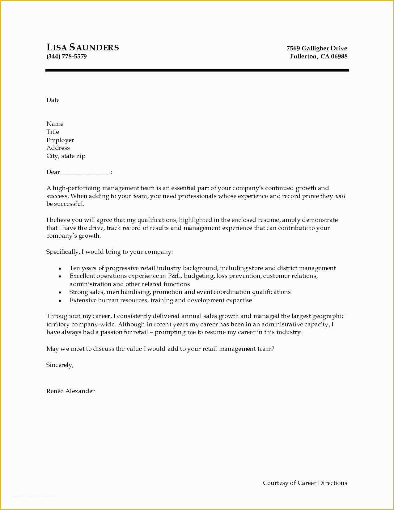 Cover Letter Template Word Free Download Of Free Cover Letter Template Word Download Examples