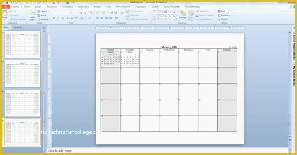 Create Free Calendar Templates Of Create Calendar In Powerpoint – Pontybistrogramercy