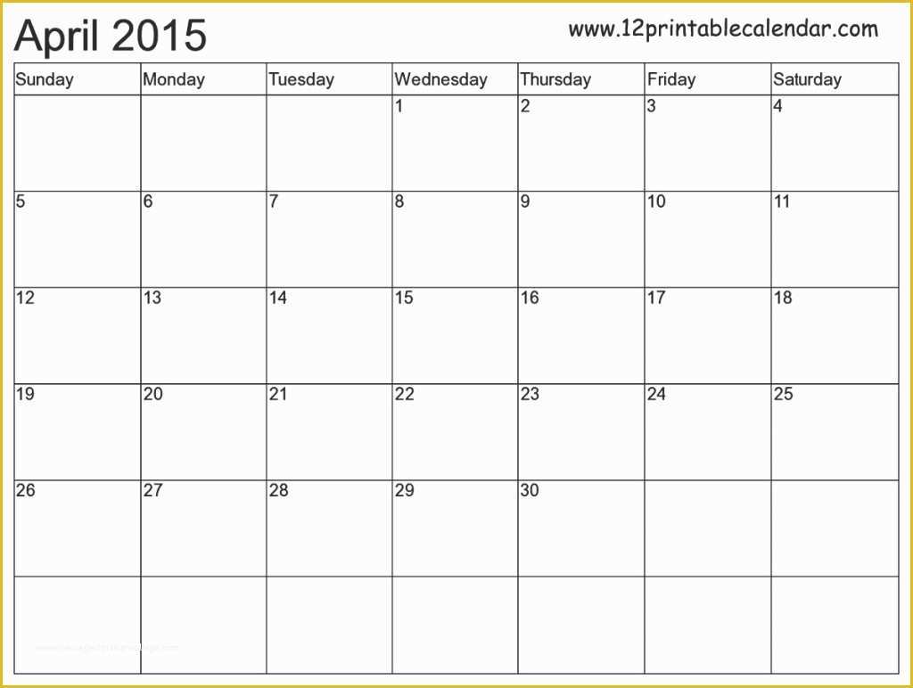 Create Free Calendar Templates Of Free Printable Calendar Templates Month