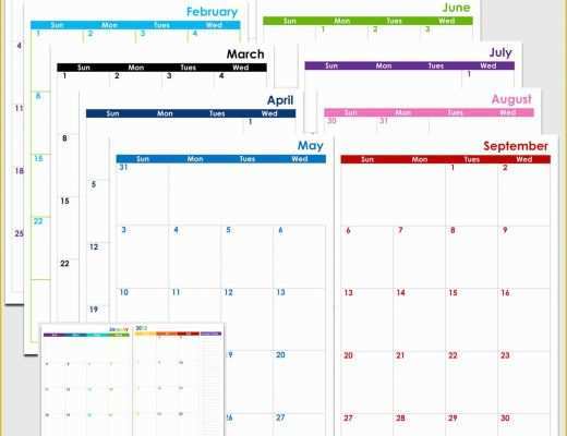Create Free Calendar Templates Of Half Page Calendar Template 2016