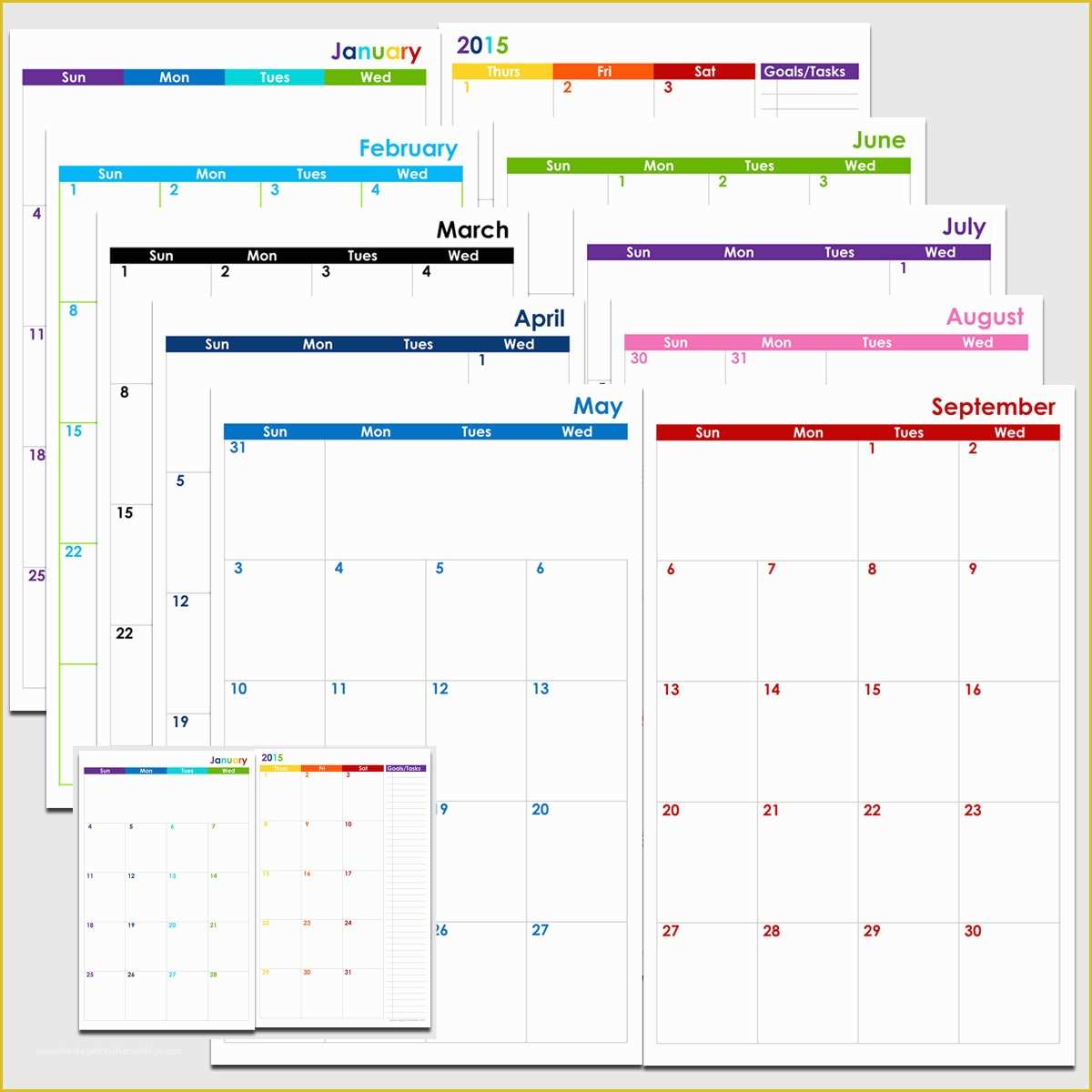 Create Free Calendar Templates Of Half Page Calendar Template 2016