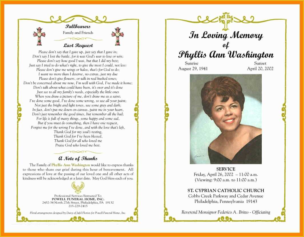 Create Free Obituary Templates Of Religious Obituary Samples