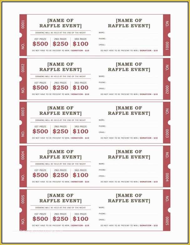 Create Your Own Tickets Template Free Of Draw Tickets Template Resume Examples Gokv4yekp6