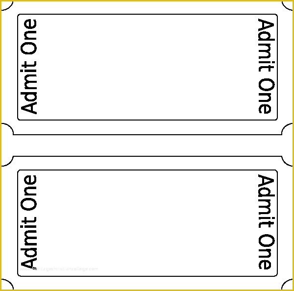 Create Your Own Tickets Template Free Of Printable Movie Ticket Clipart