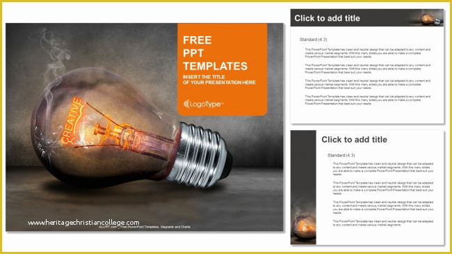 Creative Powerpoint Templates Free Download Of Creative Bulb Business Powerpoint Templates
