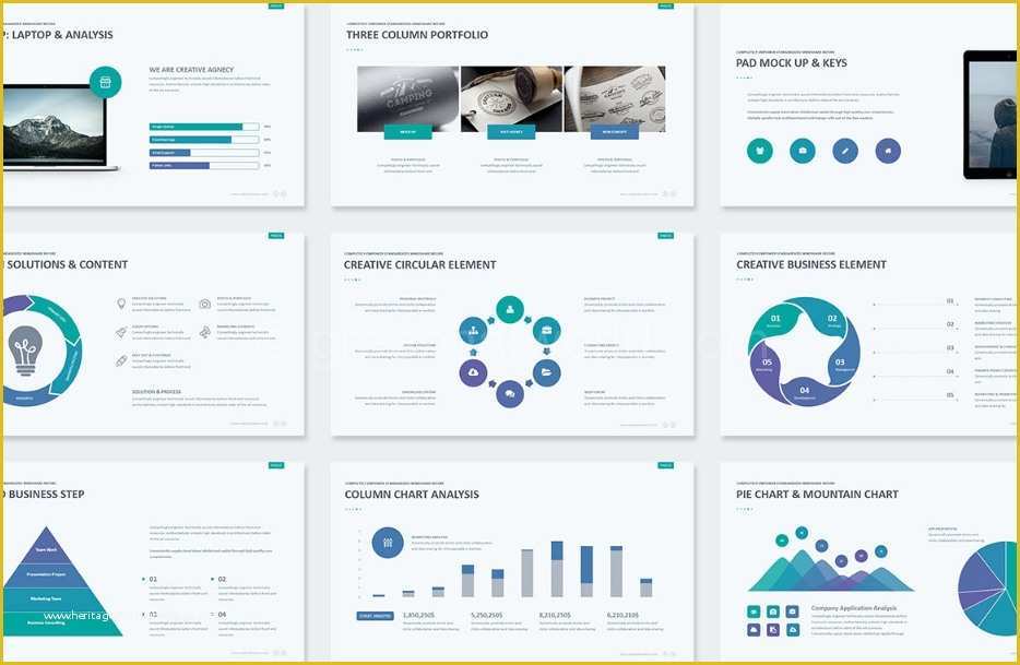 Creative Powerpoint Templates Free Download Of Free Pany Presentation Template