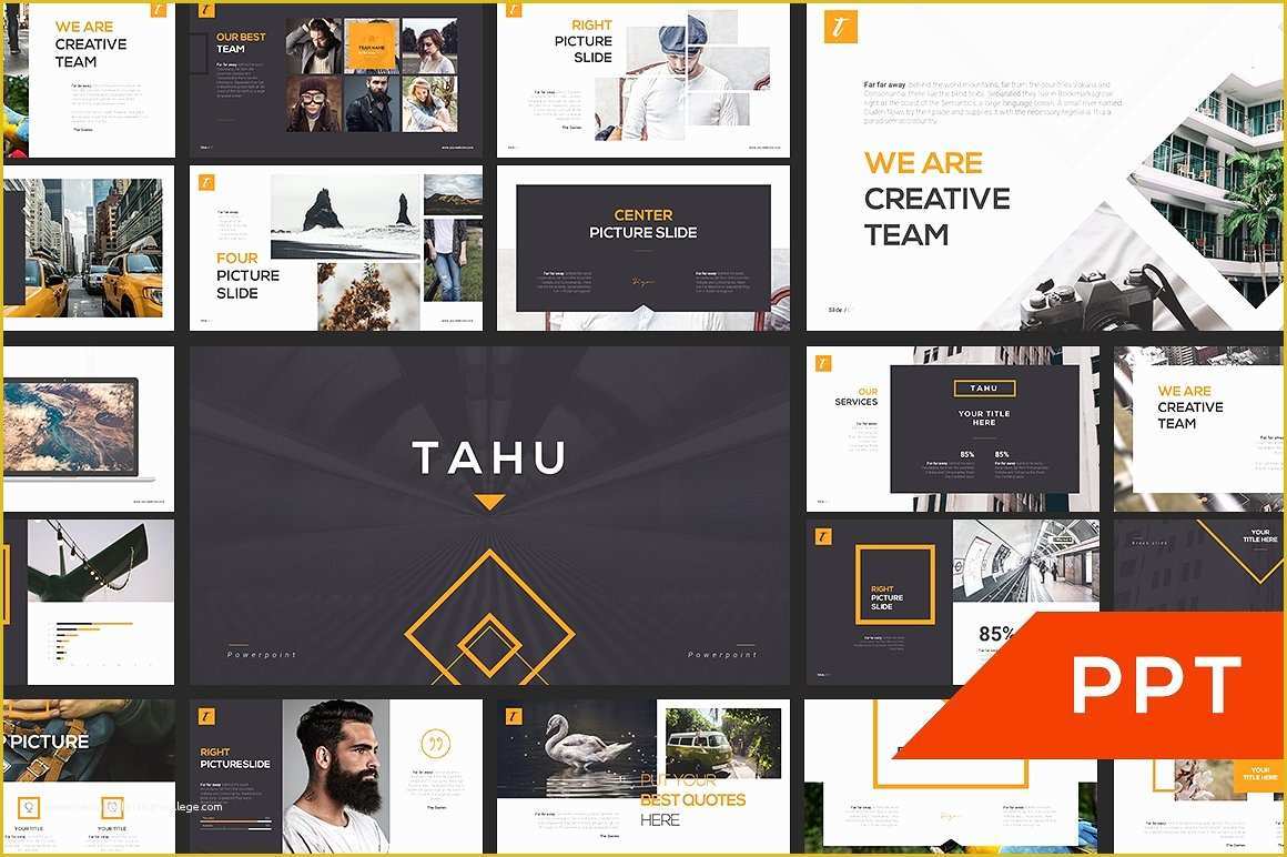 Creative Powerpoint Templates Free Download Of Tahu Powerpoint Template Template Train